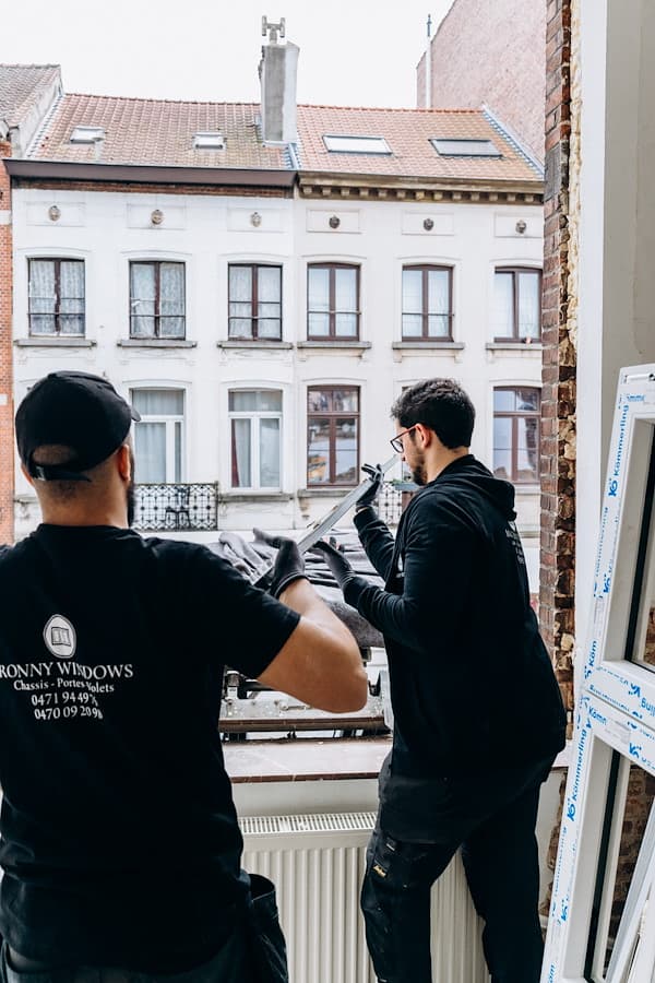 Plaatsing ramen — Ronny Windows