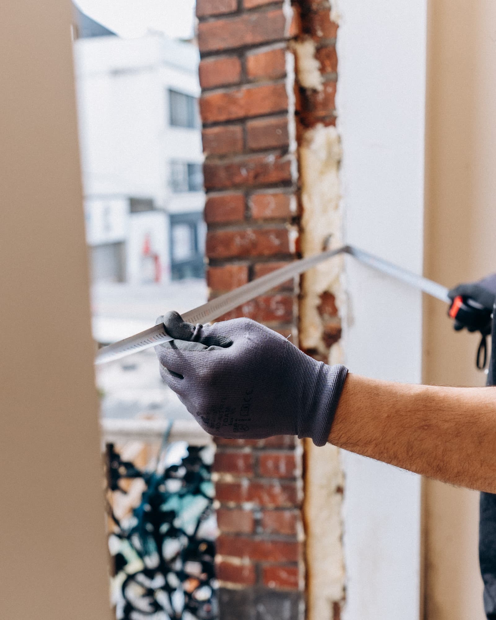 Nauwkeurige meting raamkozijn