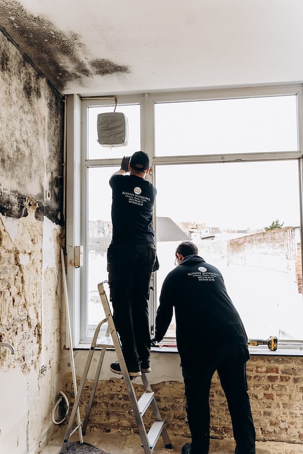 Binnenaanzicht na vervanging