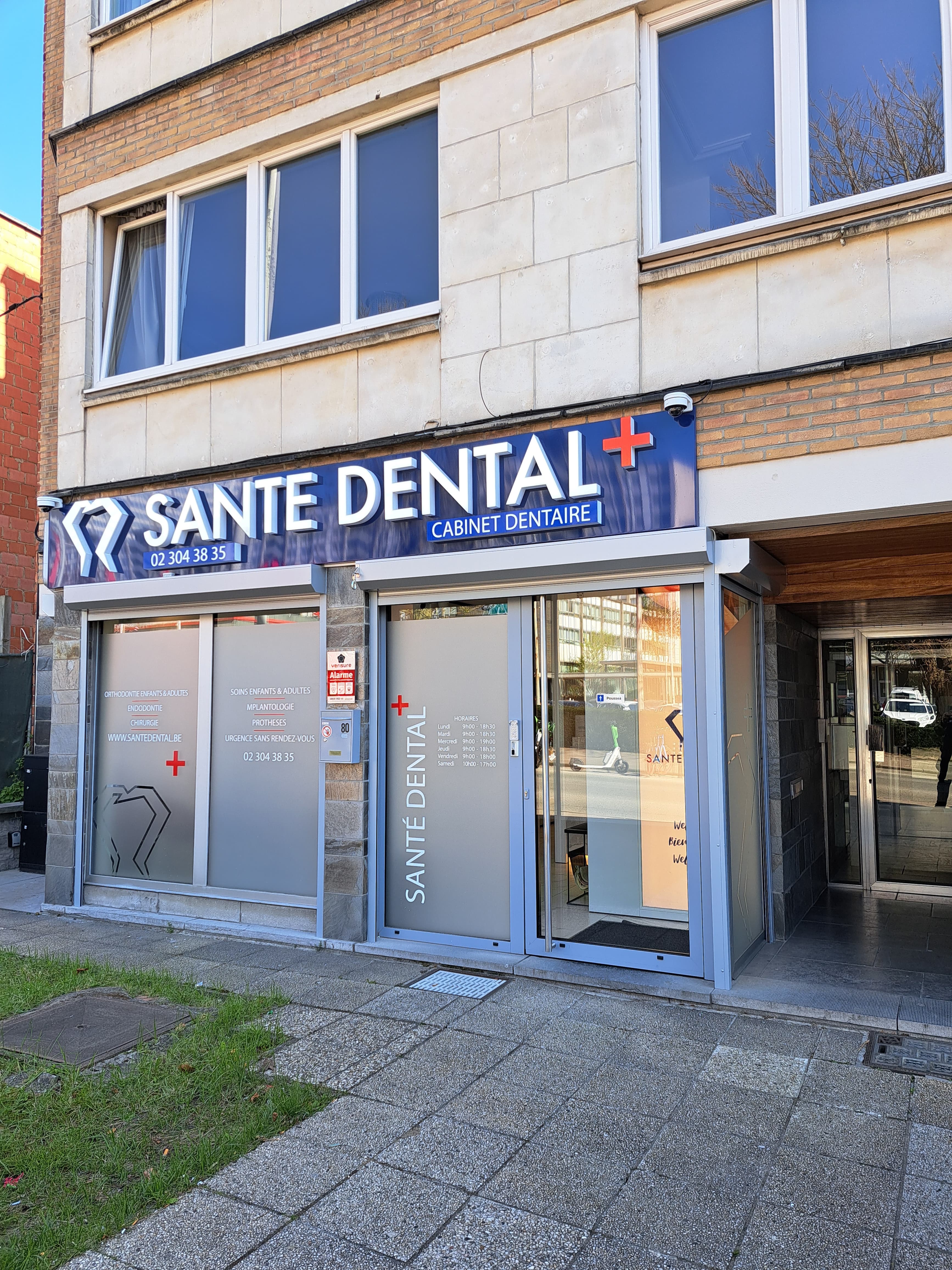 Vitrine commerce Santé Dental