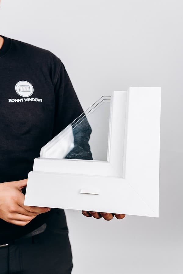 Finition vitrage double vitrage