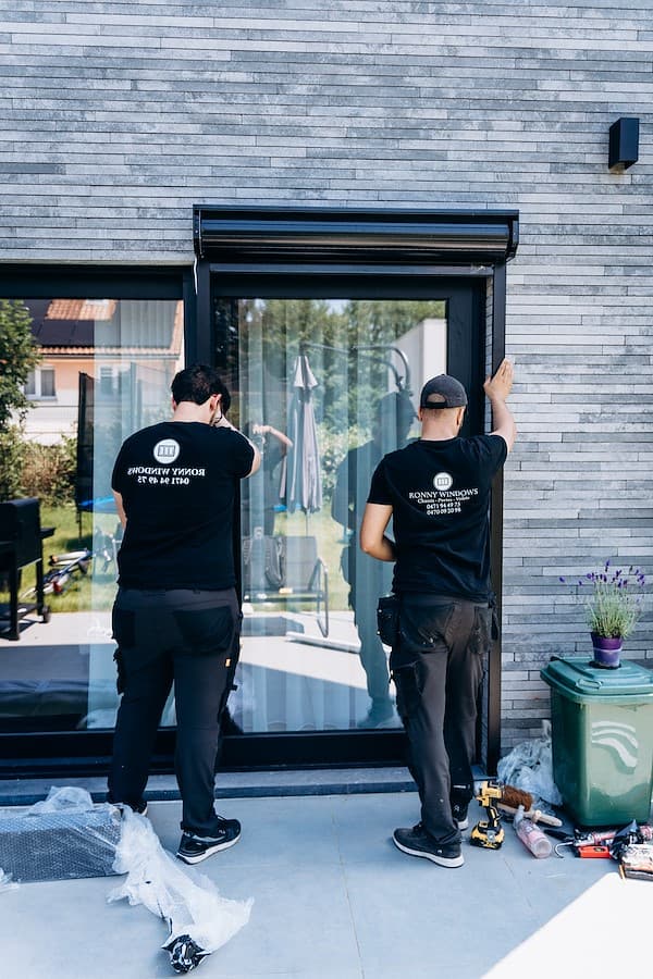 Gemotoriseerde rolluiken installatie