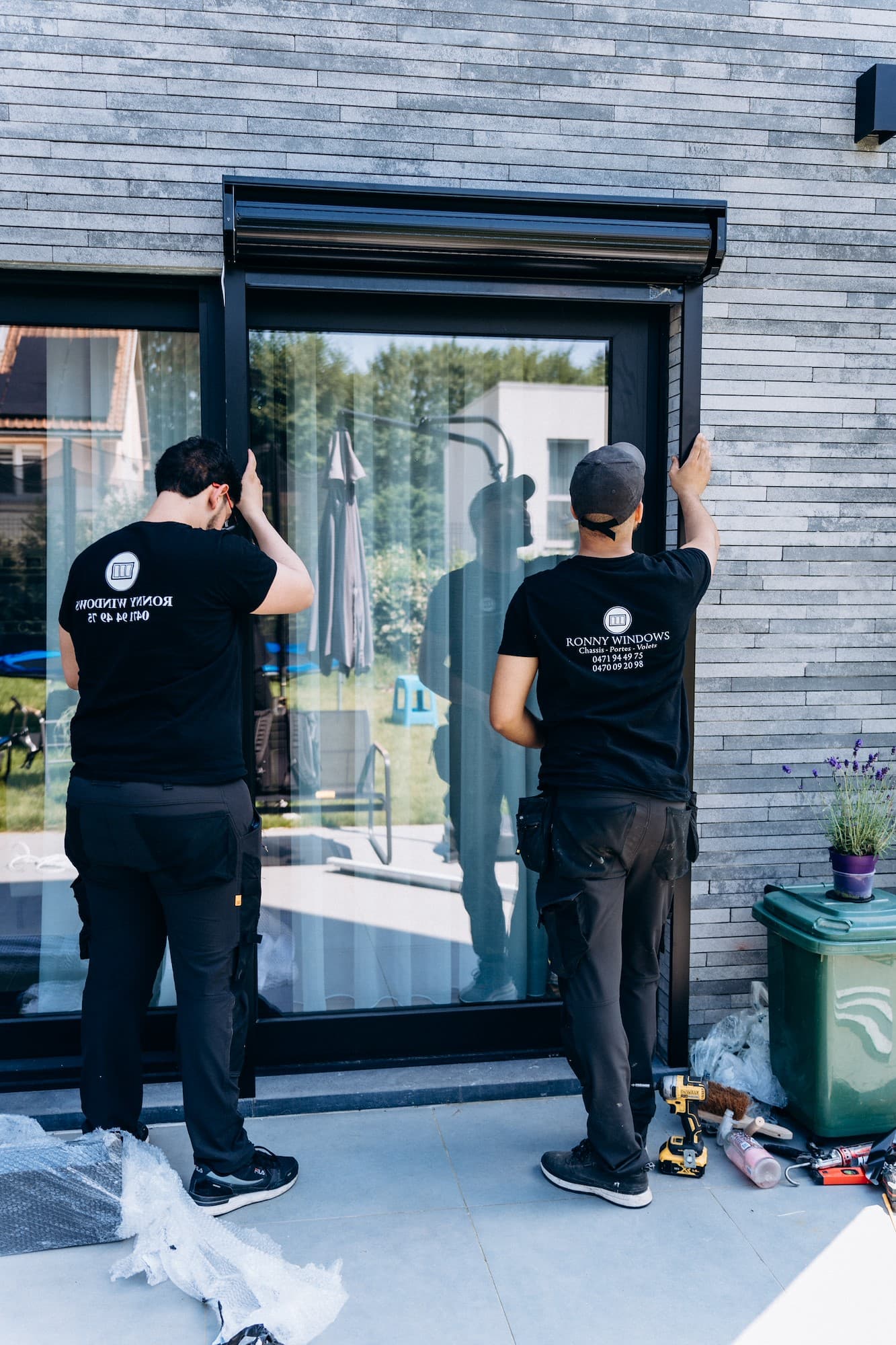 Buiteninstallatie rolluiken